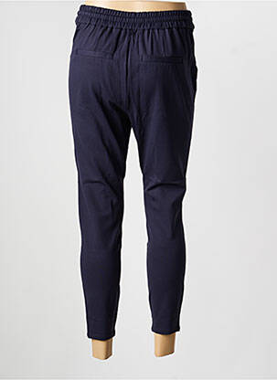 Pantalon 7/8 stretch taille normale bleu VERO MODA femme