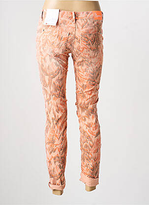 Jeans coupe slim tissage brut taille normale rose STREET ONE femme