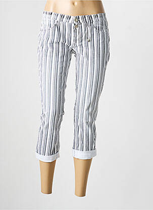 Pantacourt taille normale taille normale blanc STREET ONE femme
