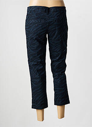 Pantacourt tissage popeline taille normale bleu STREET ONE femme