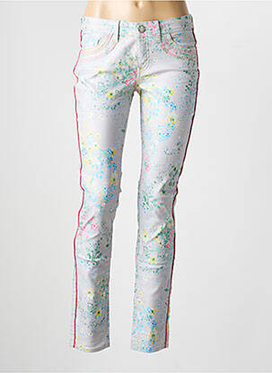 Pantalon slim stretch taille normale gris STREET ONE femme