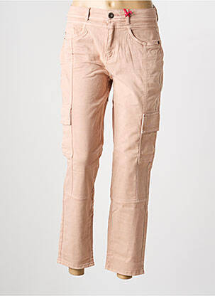 Jeans coupe slim tissage brut taille normale rose STREET ONE femme