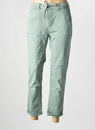 Jeans coupe slim tissage brut taille normale vert STREET ONE femme