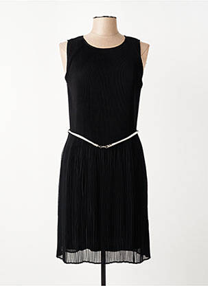 Robe courte sans manche sans manche noir MERI & ESCA femme