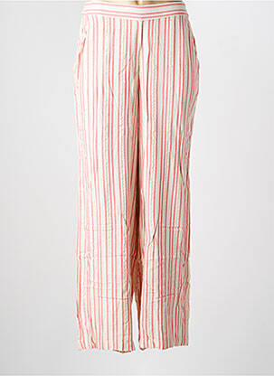 Pantalon large poches taille normale beige VERO MODA femme