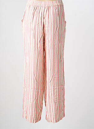 Pantalon large poches taille normale beige VERO MODA femme