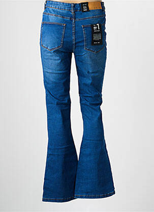 Jean coupe flare stretch taille haute bleu NOISY MAY femme