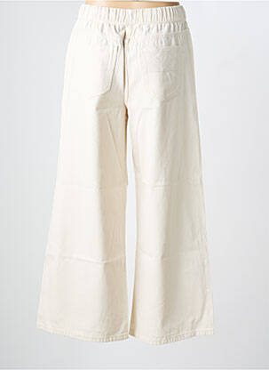 Jeans coupe large taille normale taille normale beige VERO MODA femme