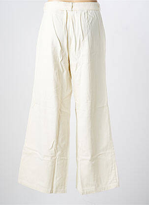 Jeans coupe large taille normale taille normale beige ICHI femme