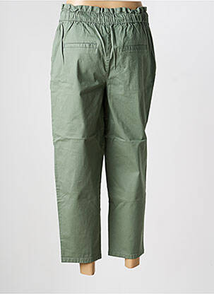 Pantalon 7/8 taille à pinces taille normale vert VERO MODA femme