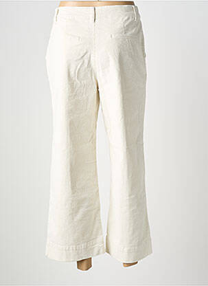Pantalon 7/8 stretch taille normale blanc B.YOUNG femme