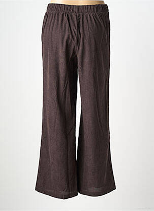 Pantalon large taille normale taille normale marron VERO MODA femme