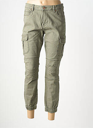 Pantalon cargo taille normale taille normale vert VERO MODA femme