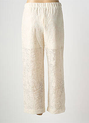 Pantalon large taille normale taille normale beige B.YOUNG femme