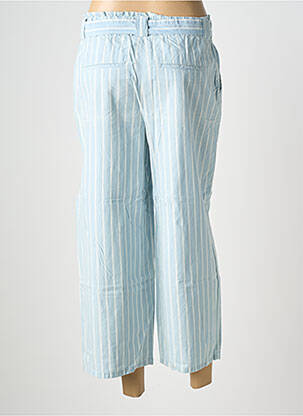 Pantalon 7/8 taille élastique taille normale bleu VERO MODA femme