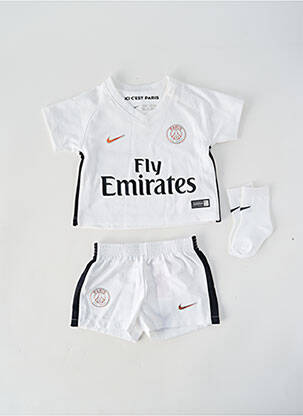 Ensemble short sérigraphie floquée blanc NIKE garçon