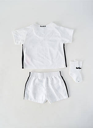 Ensemble short sérigraphie floquée blanc NIKE garçon