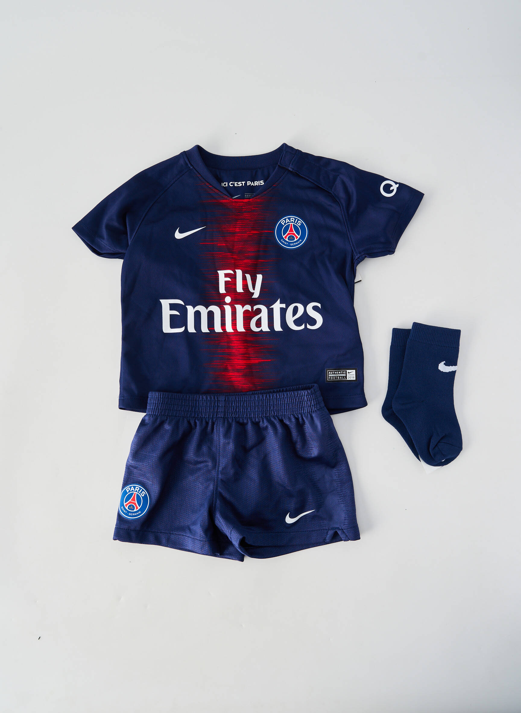 Ensemble short taille élastique bleu NIKE garçon