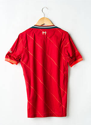 T-shirt sport football manches courtes rouge NIKE garçon