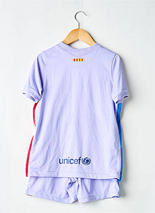 Ensemble short sérigraphie floquée violet NIKE garçon