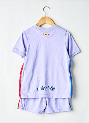 Ensemble short sérigraphie floquée violet NIKE garçon