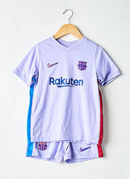 Ensemble short coupe droite violet NIKE garçon