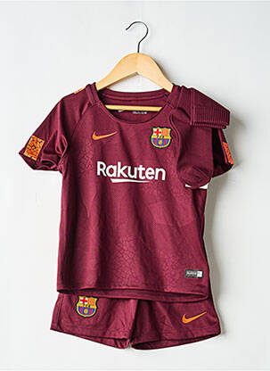 Ensemble short sérigraphie floquée violet NIKE garçon