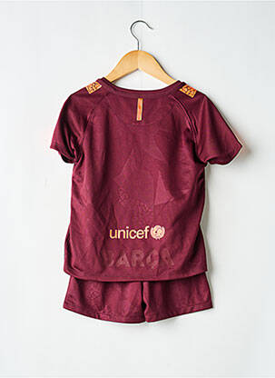 Ensemble short sérigraphie floquée violet NIKE garçon