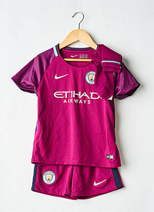 Ensemble short sérigraphie floquée violet NIKE garçon