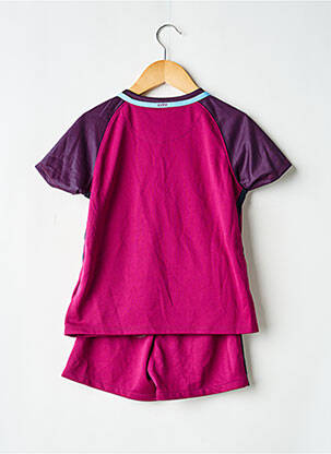 Ensemble short sérigraphie floquée violet NIKE garçon