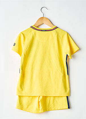 Ensemble short sérigraphie floquée jaune NIKE garçon