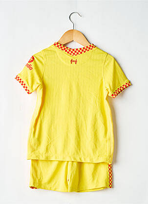 Ensemble short sérigraphie floquée jaune NIKE garçon