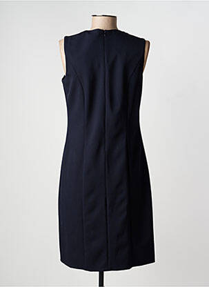 Robe mi-longue sans manche sans manche bleu GUY DUBOUIS femme