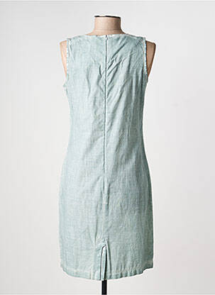 Robe mi-longue sans manche sans manche vert MERI & ESCA femme