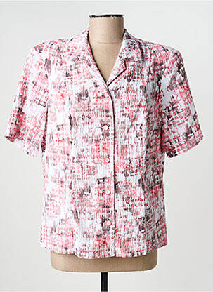 T-shirt coupe droite manches courtes rose GUY DUBOUIS homme