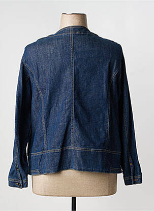 Veste casual col rond bleu MERI & ESCA femme