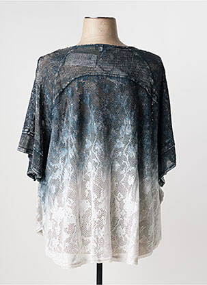 Top stretch manches 3/4 gris GUY DUBOUIS femme