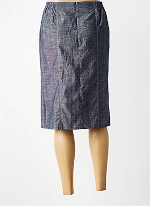 Jupe mi-longue coupe évasée gris GUY DUBOUIS femme