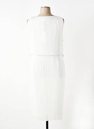 Robe longue sans manche sans manche blanc MERI & ESCA femme