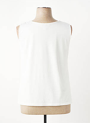 Top sans manche sans manche blanc MERI & ESCA femme
