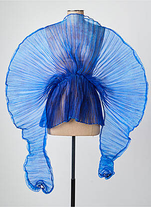 Top imprimé fantaisie manches longues bleu SISTERS OF AFRIKA femme