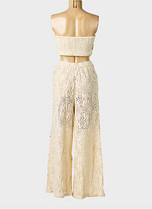 Ensemble pantalon bas pantalon beige RIVERLAND/ POOL SIDE femme