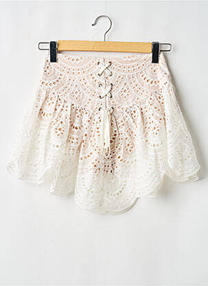 Mini-jupe  blanc BLITHE femme