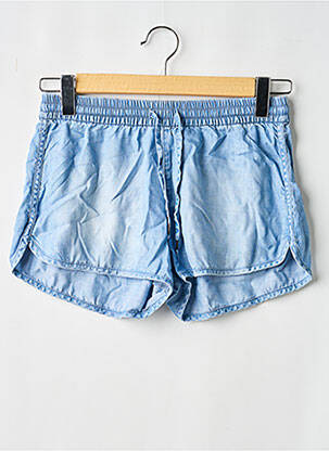 Short coupe fluide taille normale bleu & DENIM femme