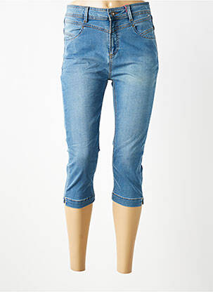 Pantacourt poches bleu B.YOUNG femme