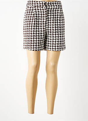 Short taille à pinces taille haute noir VERO MODA femme
