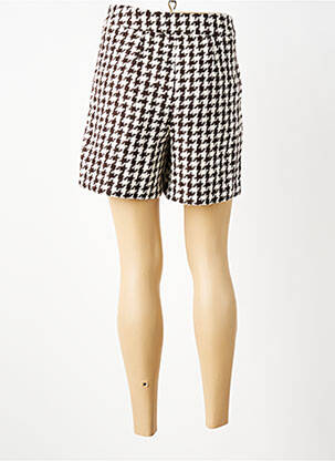 Short taille à pinces taille haute noir VERO MODA femme