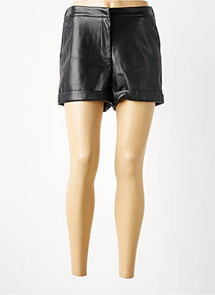 Short fermeture zippée sous rabat avec crochet taille normale noir VERO MODA femme