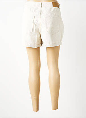 Short coupe droite beige VERO MODA femme