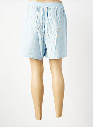 Short coupe droite bleu VERO MODA femme